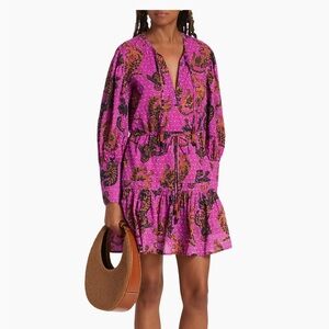 NWT Farm Rio Wild Leopard Mini Dress.